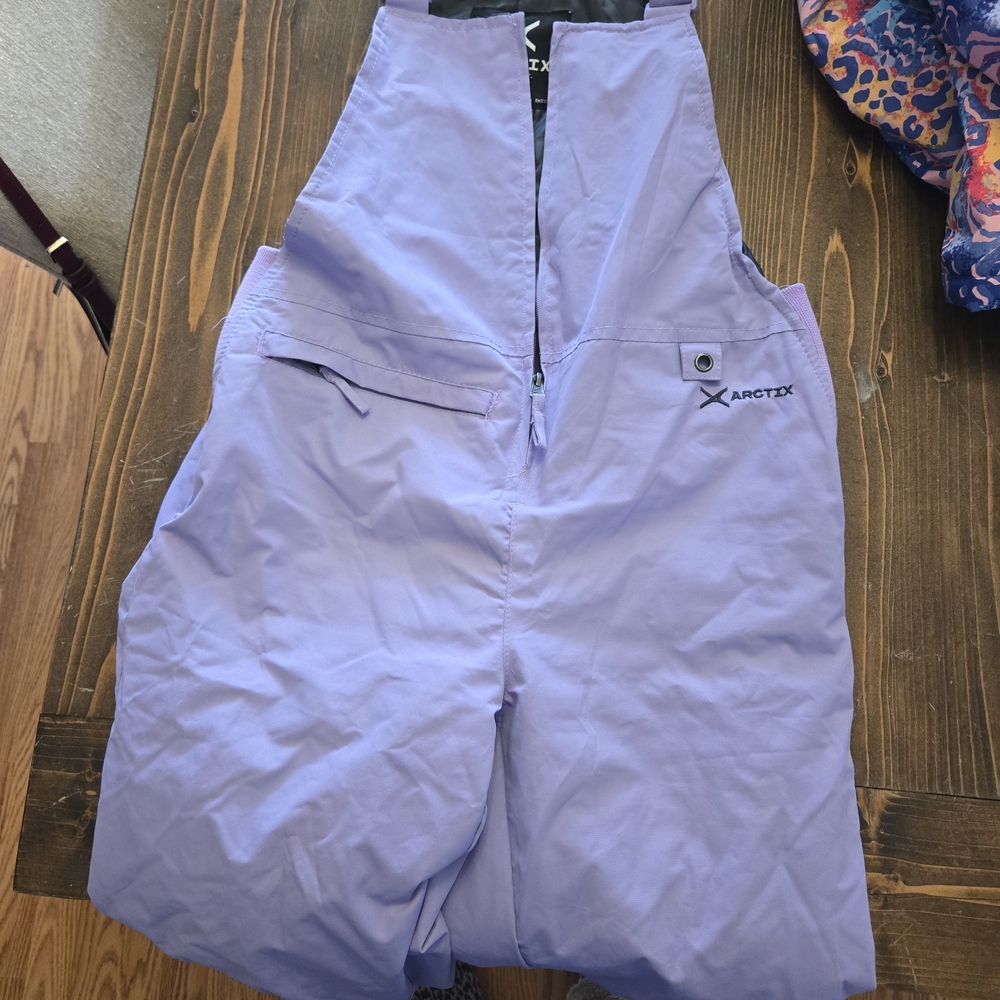 Mountain warehouse XL girls ski coat and Arctix bibs